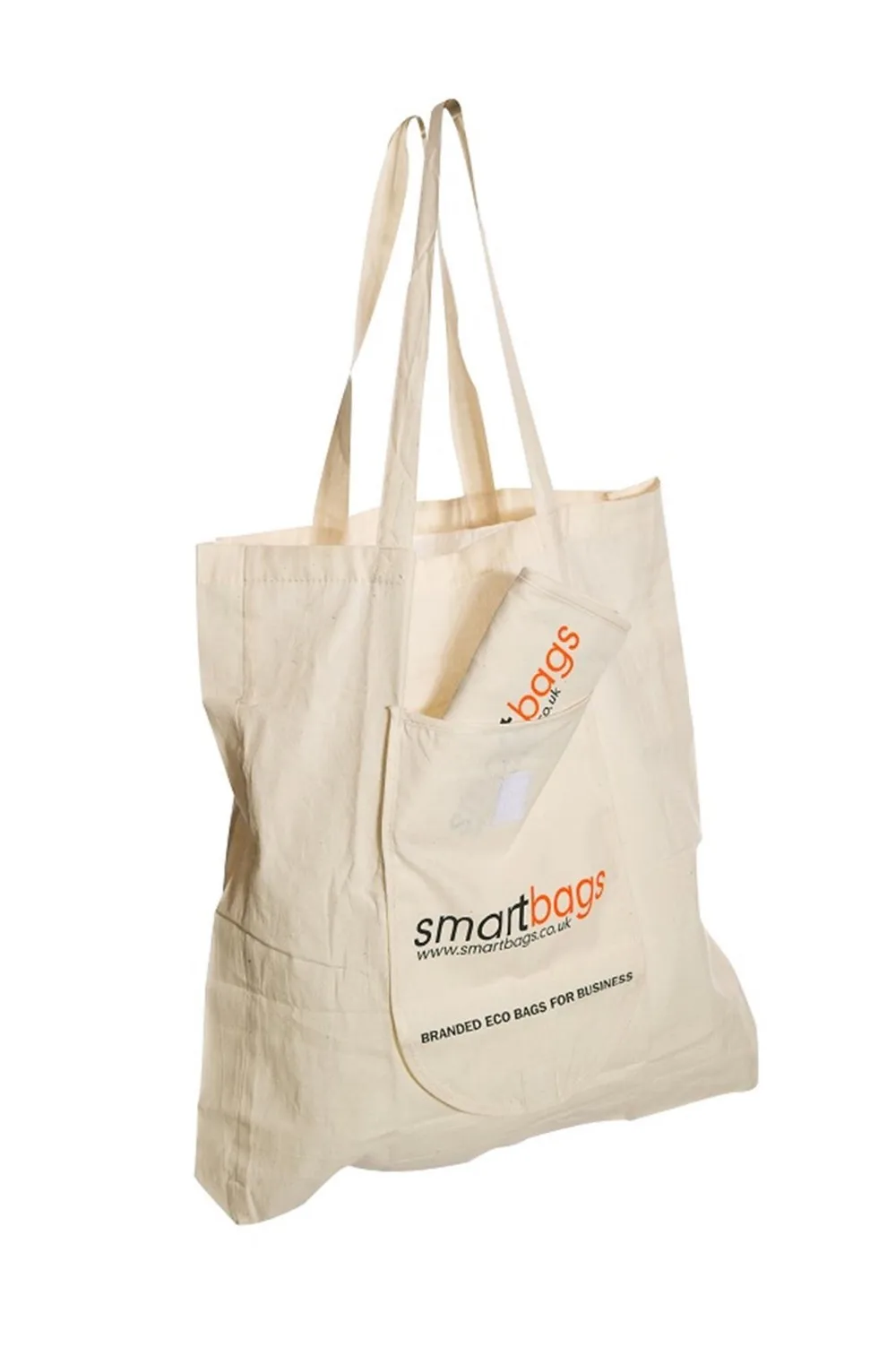 2016 Nature Plain White Cotton Denim Road Tote Storage Bag,12 Oz White