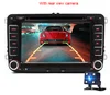 Wholesale 7" GPS Android radio player 2 din Car DVD Audio Stereo multimedia for golf 5 6 1024*600 touran passat po