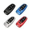 Xinyangxin Car Smart key Case Fob Bag Shell Cover Skin key Chain KeyChain Ring Coin Holder Metal Hook for Audi A6 A8