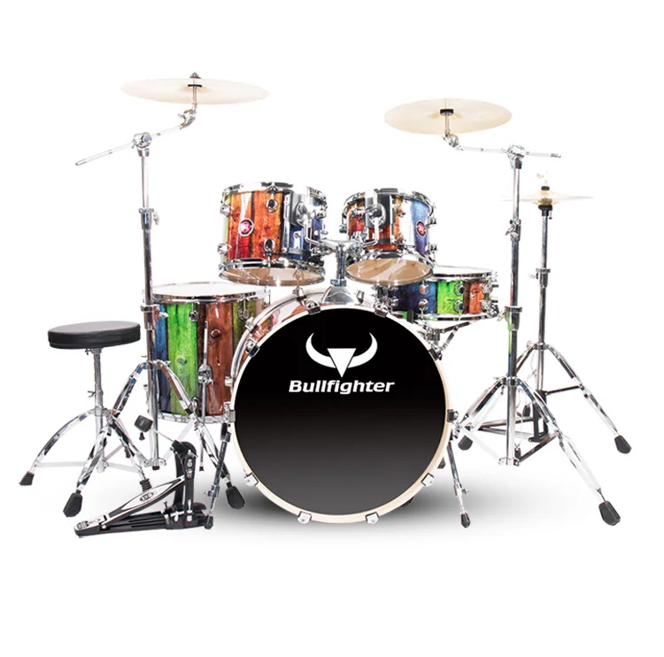 China Bullfighter Wholesale custom  professional jazz drum set electronic drum set