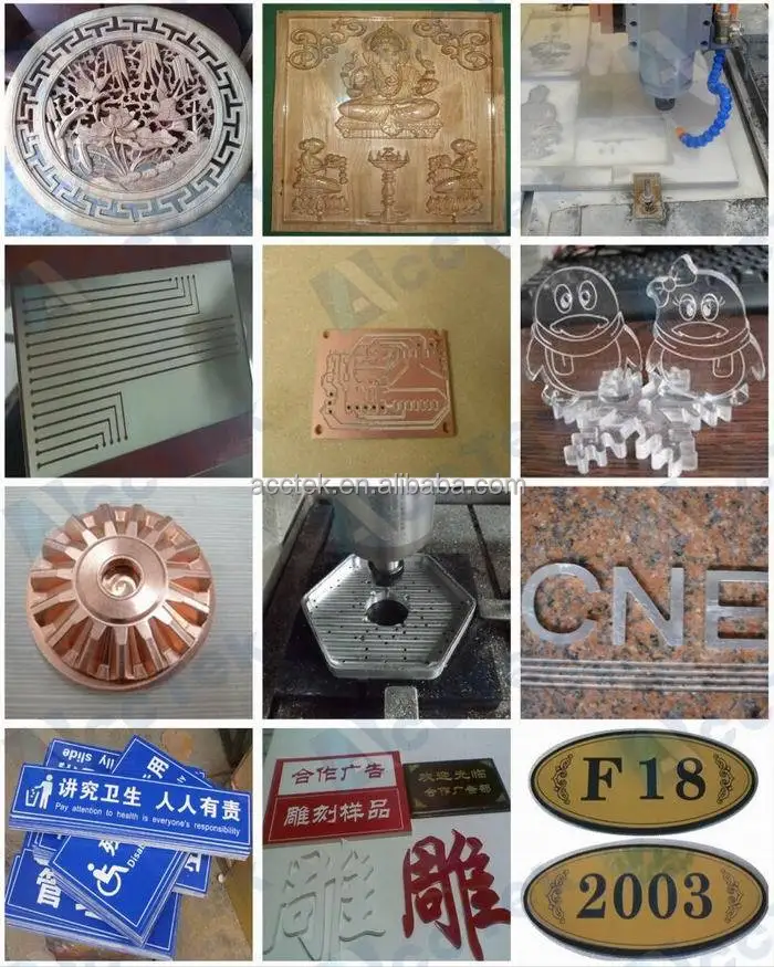 Acctek new 6012/6090/1212 cheap mini cnc machine /mini router cnc