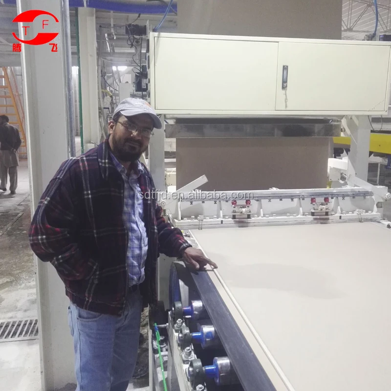 
Gypsum board manufacturing plant machine 10million Square meter per year 