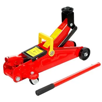 Red Handle Hydraulic Floor Jack