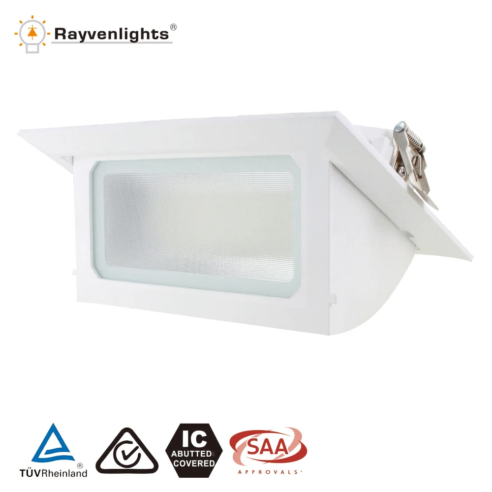 CE Rohs SAA 40w led rectangular shoplight