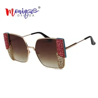

Oversized Sunglasses Women 2019 Brand Designer Luxury Gravel men sunglasses Square Vintage shades women oculos de sol female