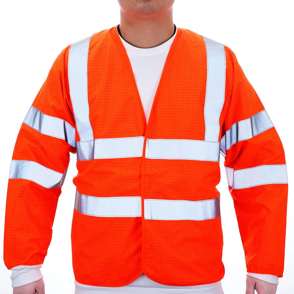 Factory Wholesale Class 2 Reflective Jacket With Logo Printed For