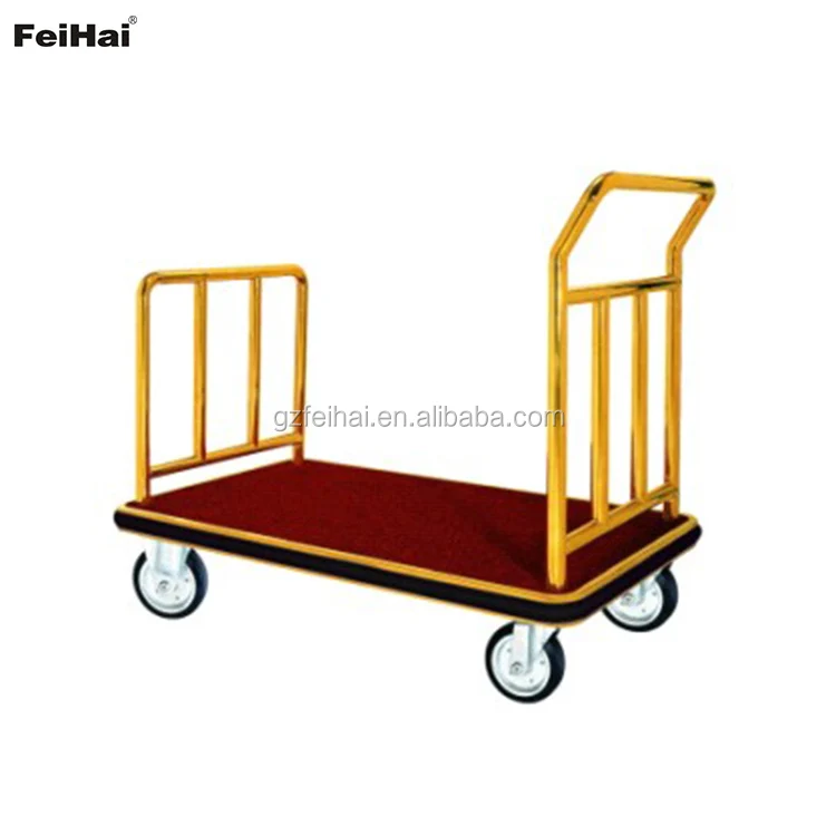 
Hotel luxury baggage cart luggage trolley AXL-6 