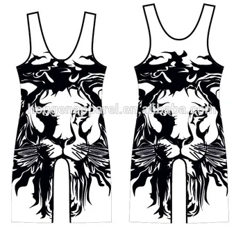 tiger wrestling singlet