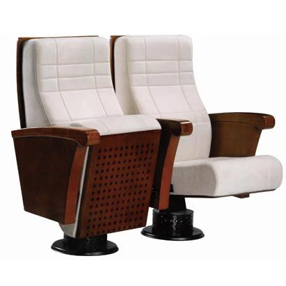 Modern Stype Commercial Furniture Solid Wood Cinema Chairs Folding Auditorium Seats