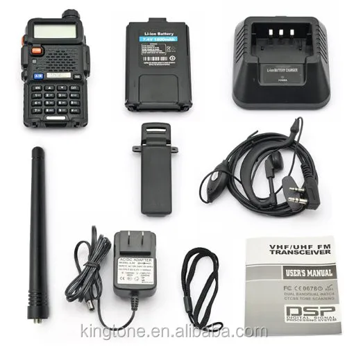 

HOTSALE walkie talkie cheap dual band radio vhf uhf Boafeng uv-5r radio