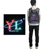 new style waistcoat outdoor led advertising flashing vest