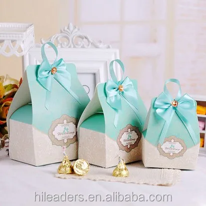 20PCS-Blue-Paper-Candy-font-b-box-b-font-For-Wedding-Gift-With-Satin-Ribbon-Bow