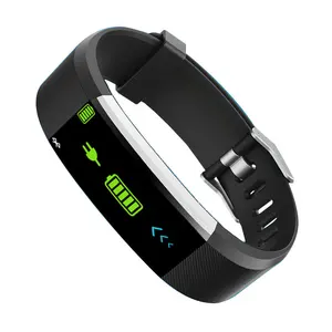 Wearable New Technology colorful band fitness intelligent smart bracelet 115plus