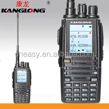 

KL-320 dual band two way radio vhf uhf colorful display 128 Channel mobile woki toki, Black