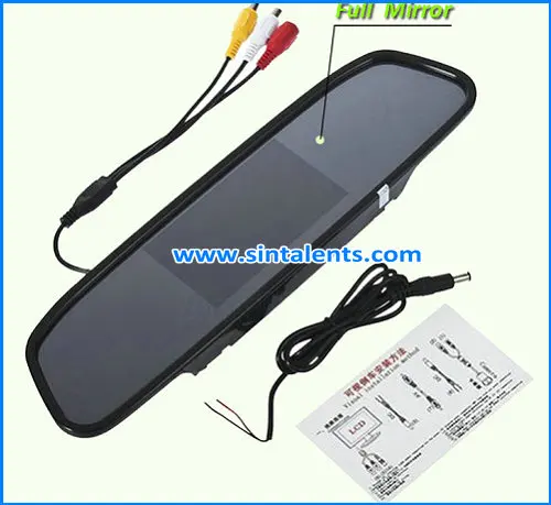 24V Truck Backup Parking Sensor Rearview Camera System