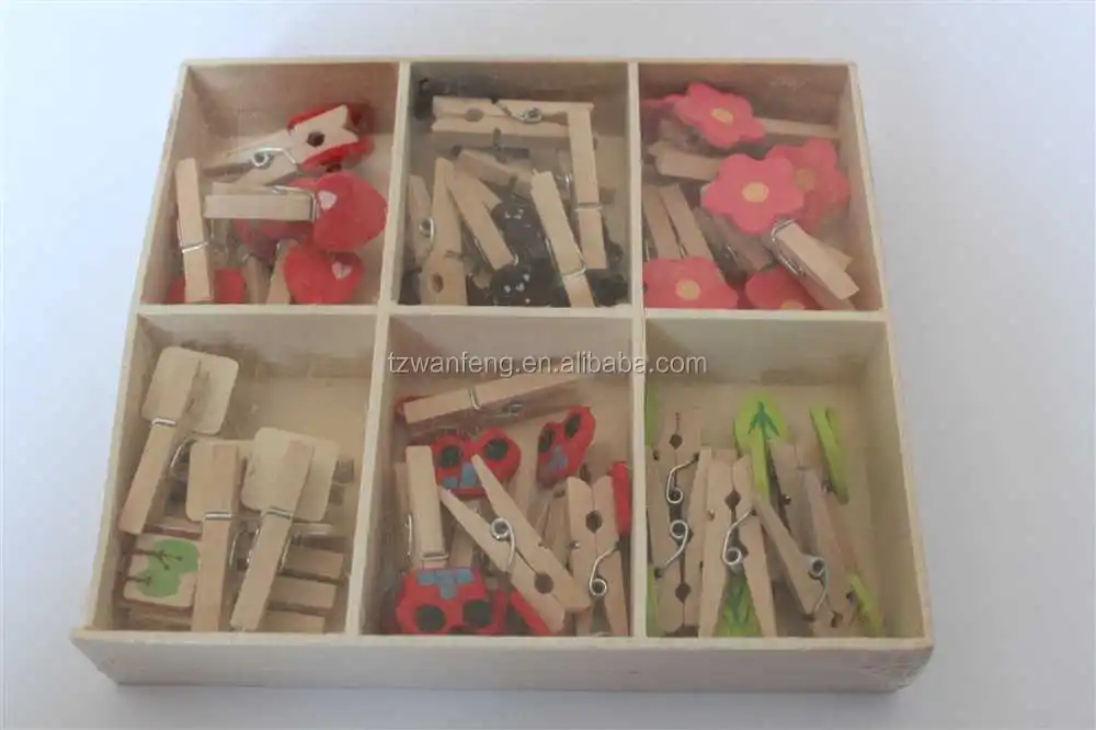2014 top selling wooden clip salon hair clips