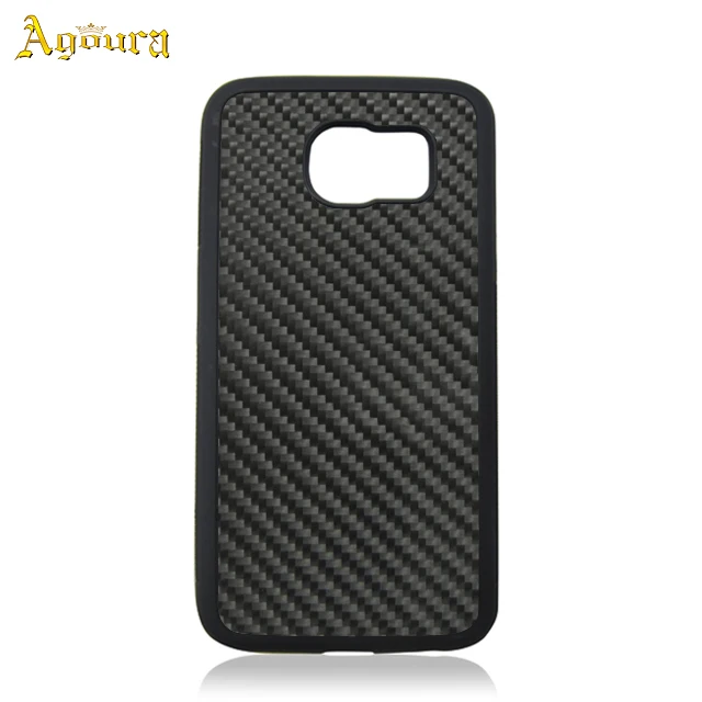 

Custom TPU+PC 3K Twill Real Carbon Fiber Phone Case, Black