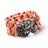 sl00207 Qingdao Kiss Me Charming Bracelets for Fashion Women, Resin 5 Layers Pearl Beads Bracelet
