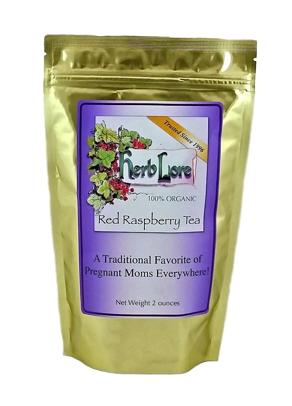 16.99. Herb Lore Organic Red Raspberry Leaf Tea - 60 Servings - Loose Leaf ...