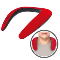

2019 Hot sale 5D Stereo Blue tooth Speaker Hanging neck Speaker Microphone Outdoor Sports portable wireless speaker