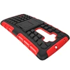 wallet case for LG G Flex 2 with armor rubber stand cell phone case for LG G Flex 2