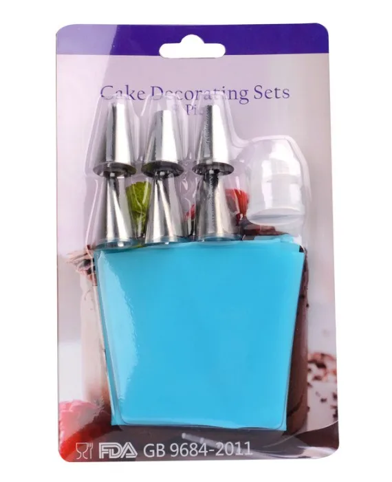 

Amazon Hot Selling 6pcs Stainless Steel Nozzle Baking And Pastry Tools
