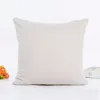 wholesale 18x18 100% cotton canvas plain blank solid morden throw pillow cover
