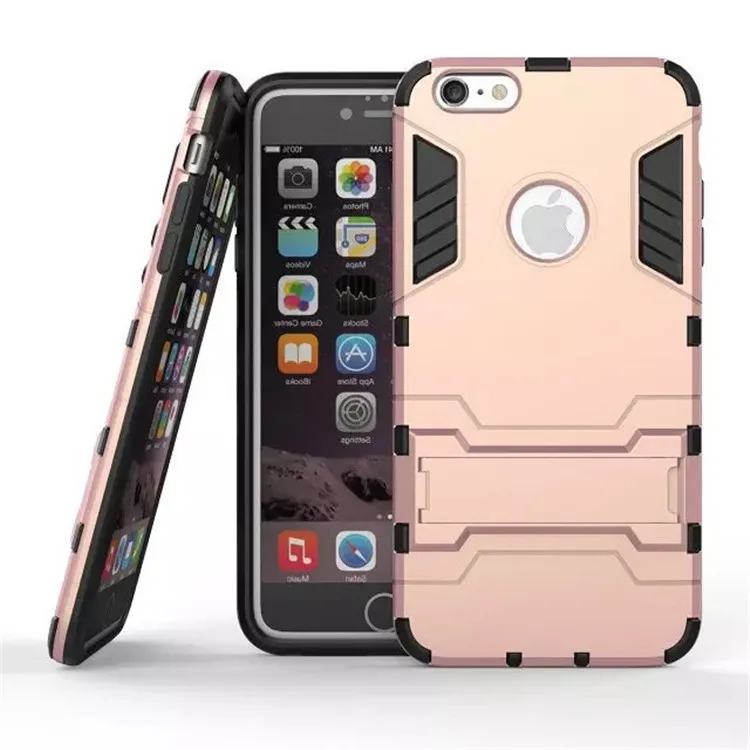 Soldier Phone Cover For Iphone 8 Heavy Duty Case Tv Stand Luxury Water Proof Case Cover Armor