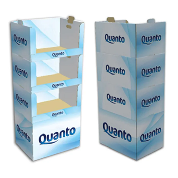 Corrugated Stackable Pdq Display Tray For Supermarket Promotion Buy Stackable Pdq Display Tray