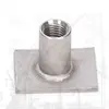 Stainless Steel Capped End Flat Plate Lifting Anchor for Insert Precast Concrete