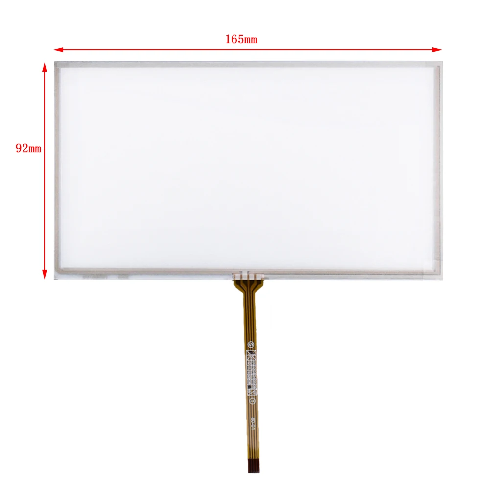 

165*92mm 6.9 inch 4 wire Resistive Touch Screen Panel for Car Radio, N/a