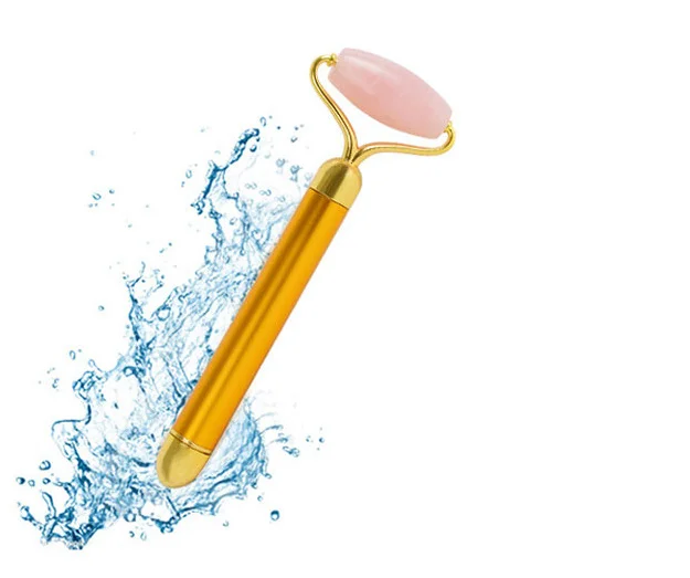 
Popular products electric face lifting V shape skin care beauty massage vibrator tool mini natural jade face massager 