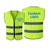 China Manufacturer Construction Security Reflective Vest Railroad Road Workers Work Safety Vest