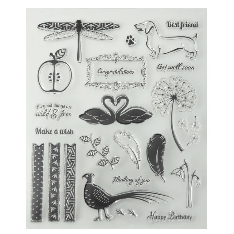 Wide Free Stamp Collection Clear Stamp Sets For Card Making Buy Wild
