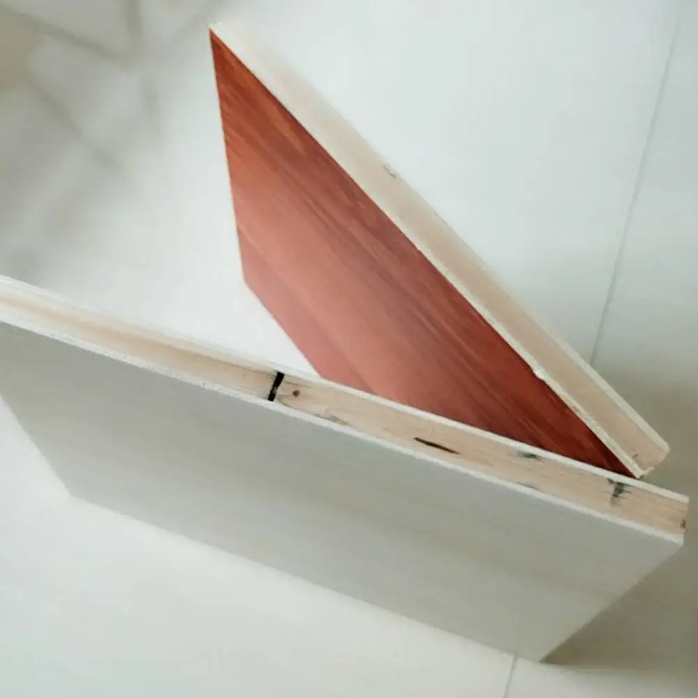 
AA AB grade Melamine Paper Faces decorative China Fir Core Eco Board laminated wood block board 