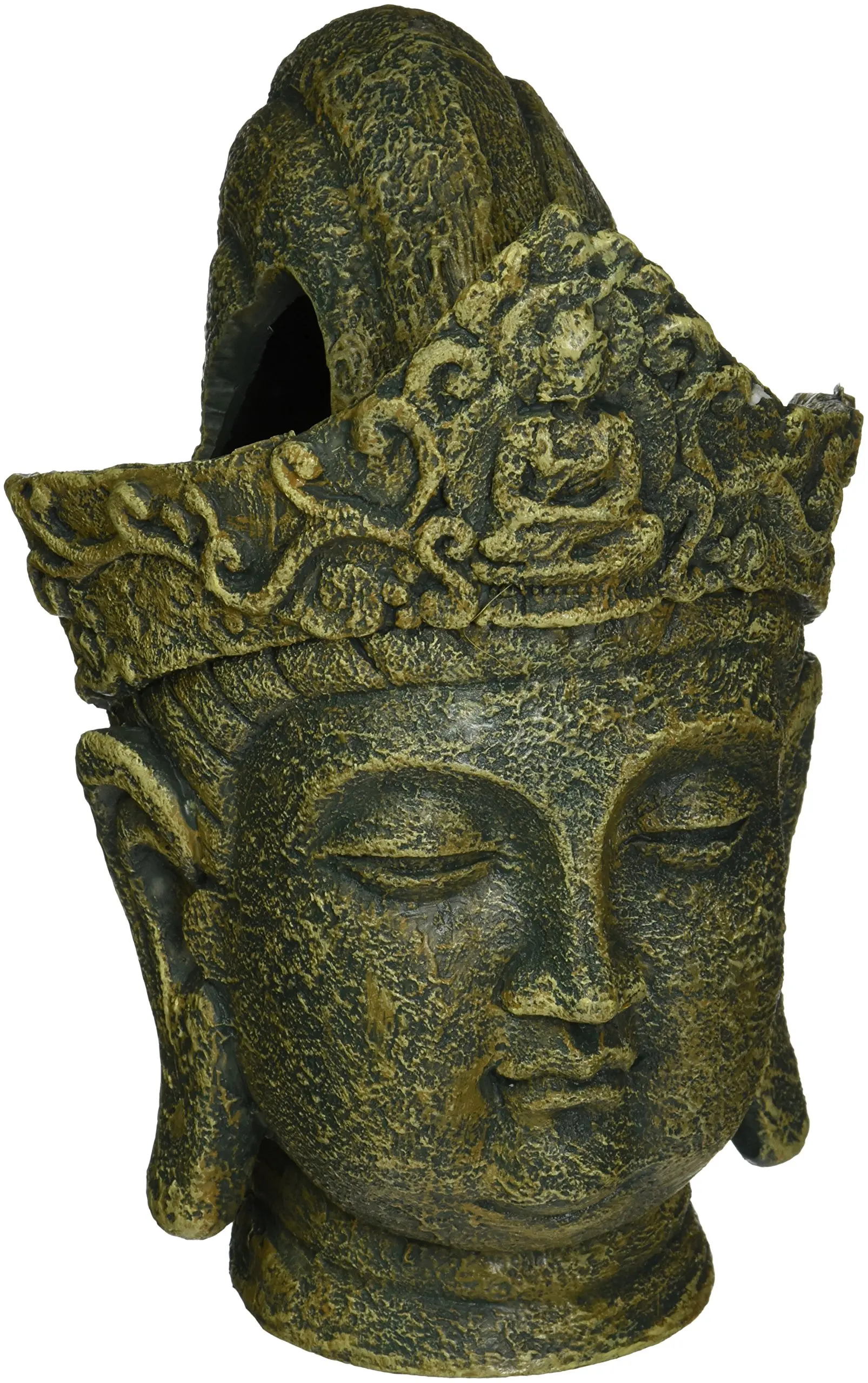 Penn Plax Sitting Buddha Fish Tank Aquarium Decoration Ornament