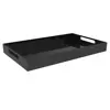 Countertop acrylic serving tray with handles