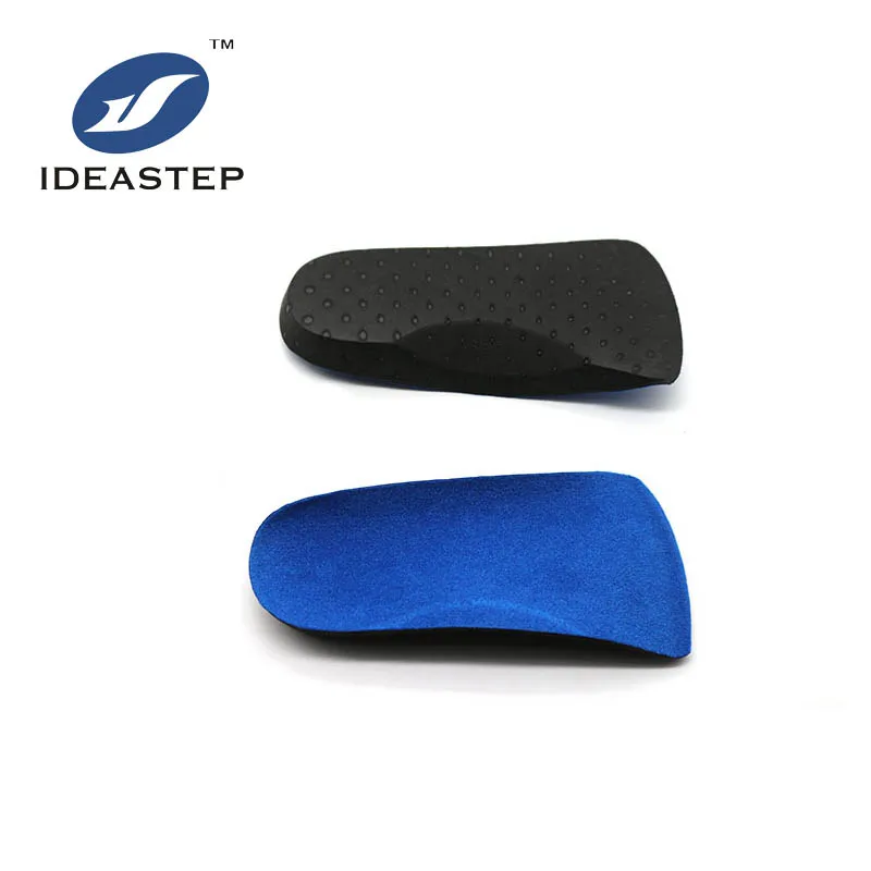 

3/4 orthodox orthotic insoles for flat feet arch support shoe pad, Blue+black