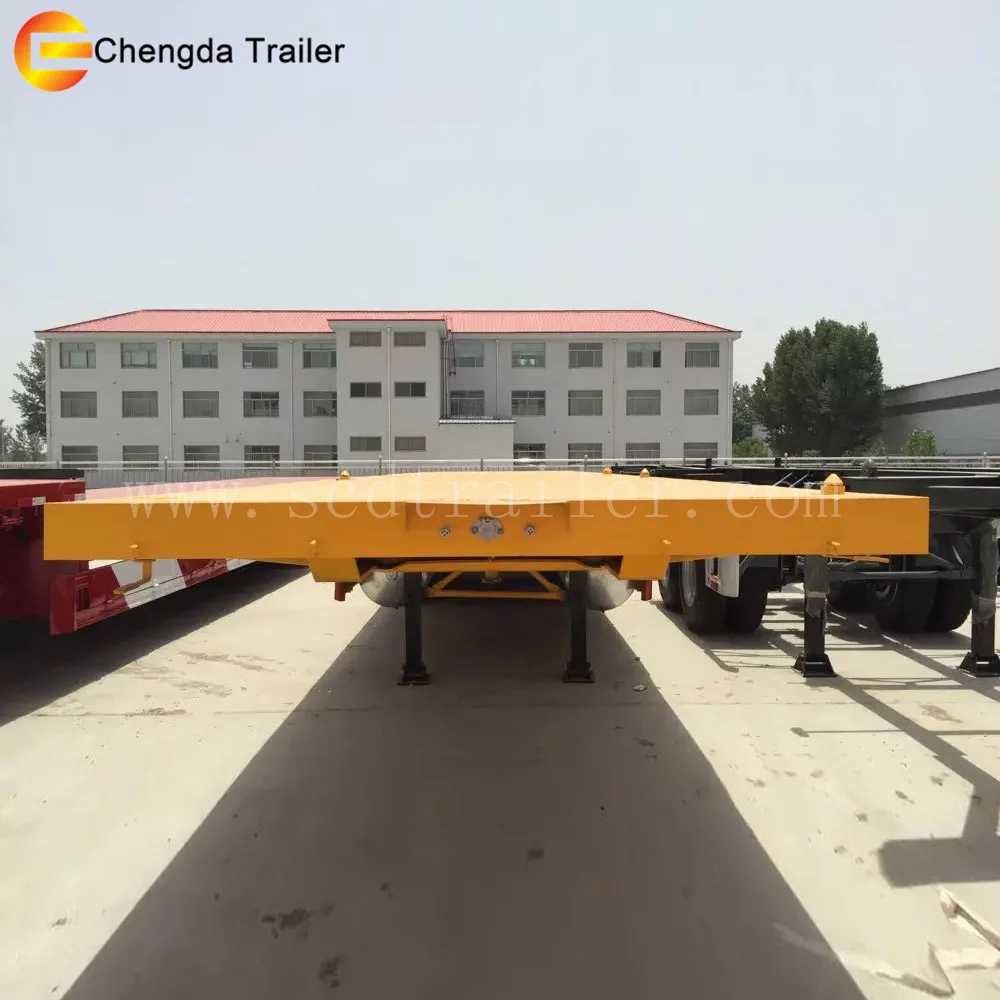 3 Axles 40ft 12m Flatbed Prime Mover Trailer Sale In Dubai Buy 12m