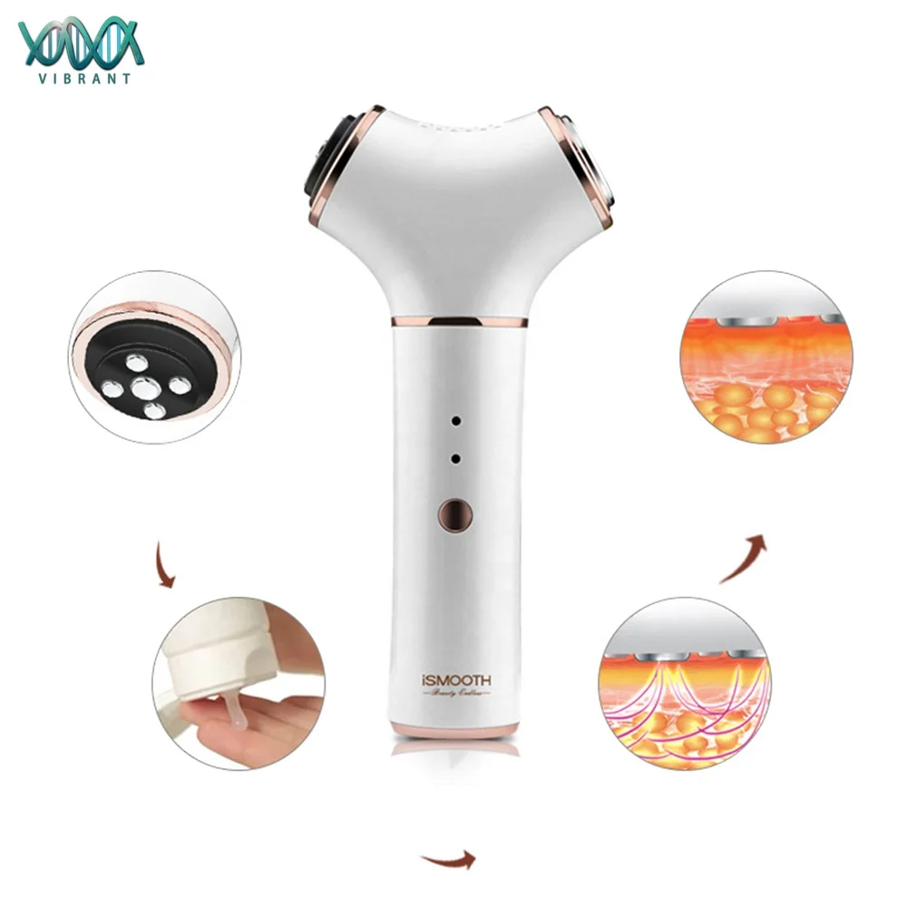 

3 in 1 RF+Red LED+Cold massage Facial Beauty RF radiofrequency beauty equipment