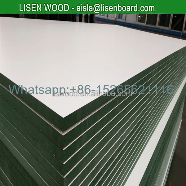
18mm Green Colour Water Resistant MDF Wood 