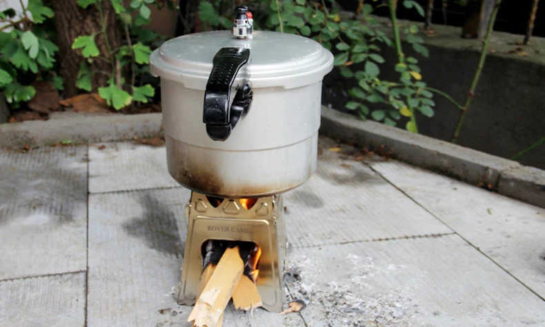CAMPJOURNEY 304 Stainless Steel Pellet Burner & Converter, For CAMPJOURNEY Wood Burning Stoves, (Granular Package