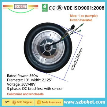 hub motor with tyre