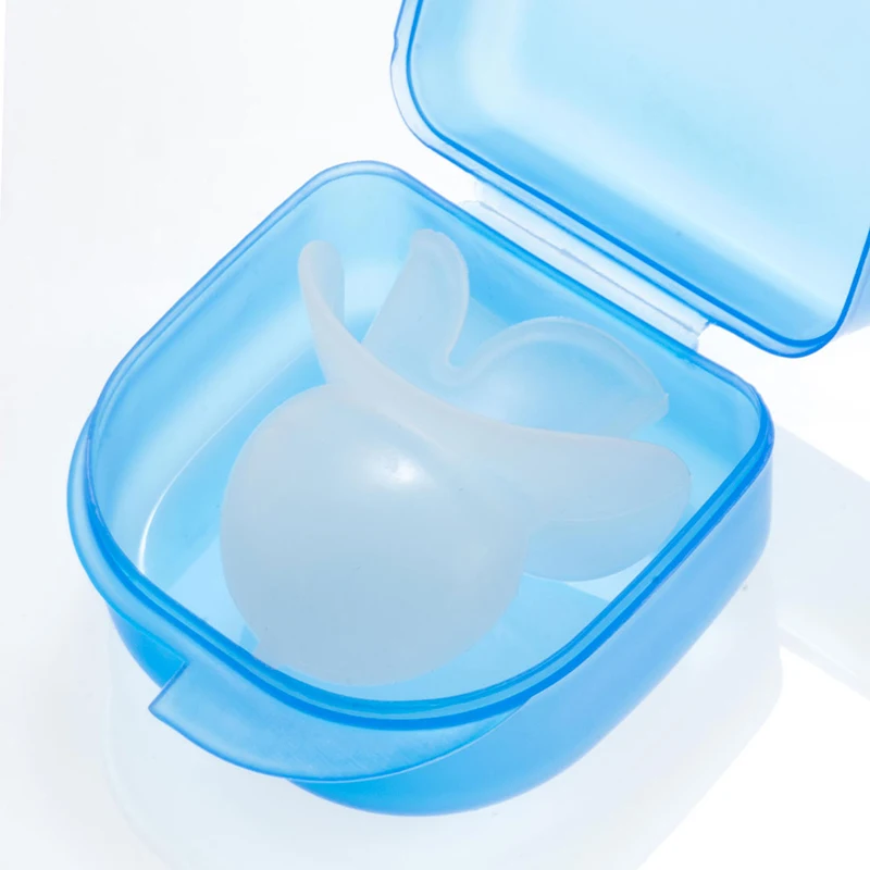 Soft Silicone Sleeping Aid Apnea Stop Snore Medical Tongue Sleeve Cover