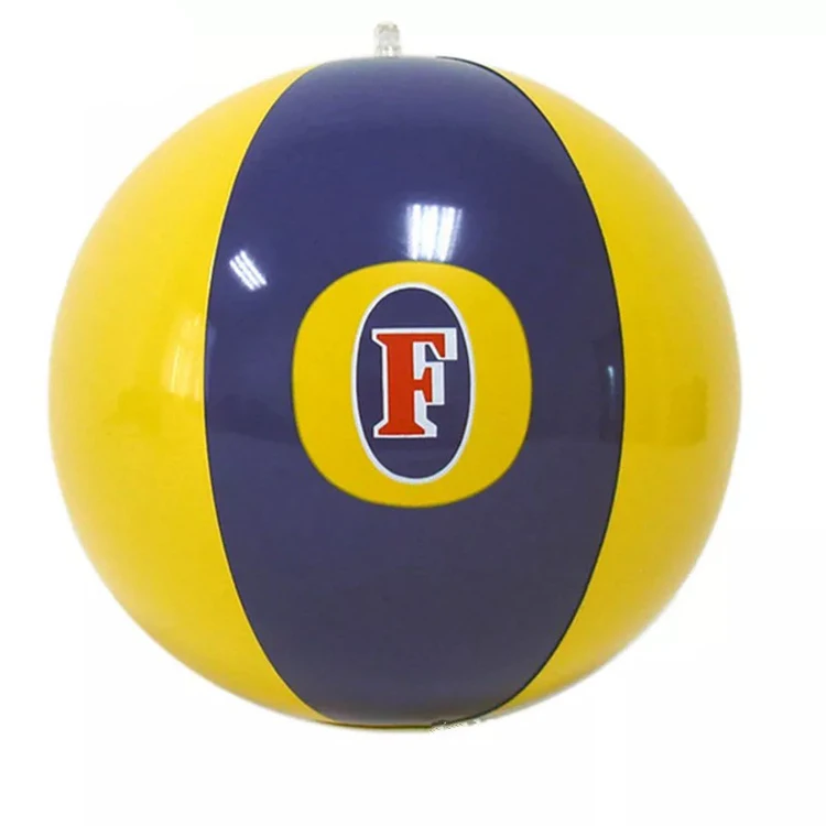 rubber beach ball