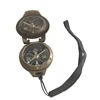 Pocket Brass Material Compass with Keychain