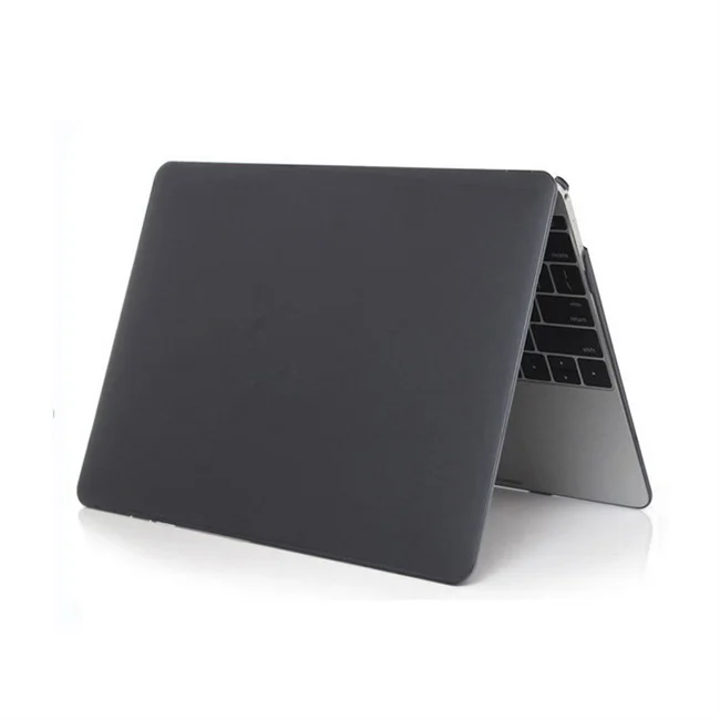 

The Newest Matte Black Color Laptop Hard Cases Protective silicone Case For Mac book