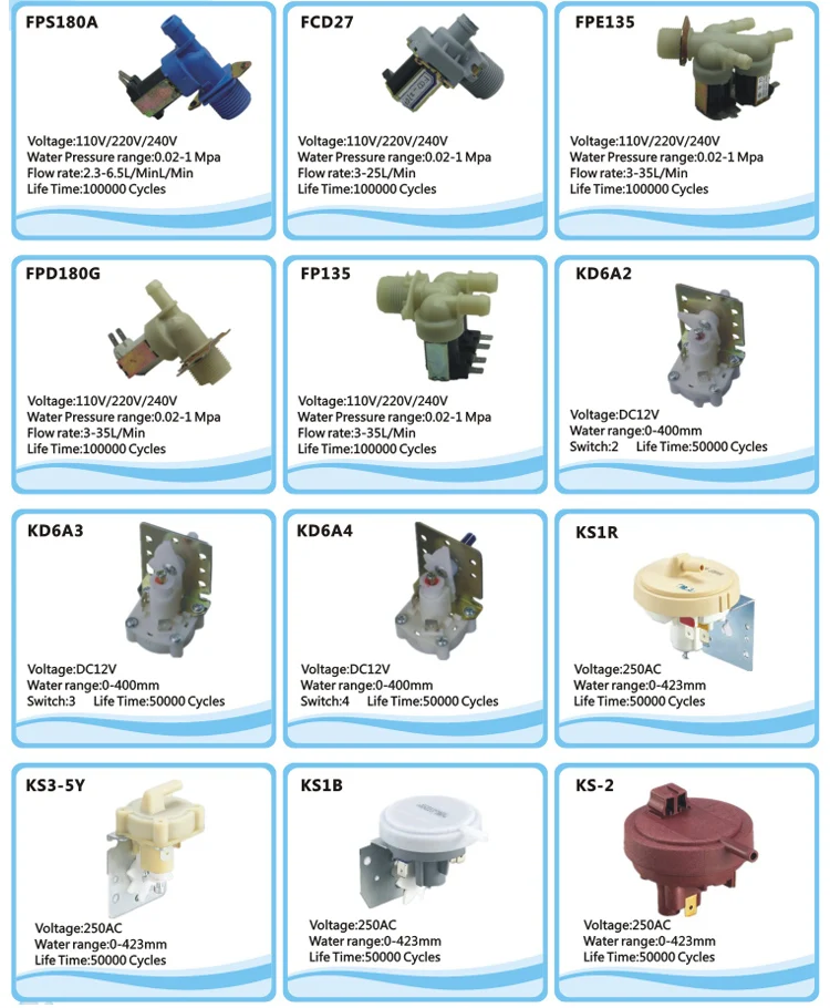 Cheap Price Washing Machine Water Level Sensor Dsc6b3 For Washing