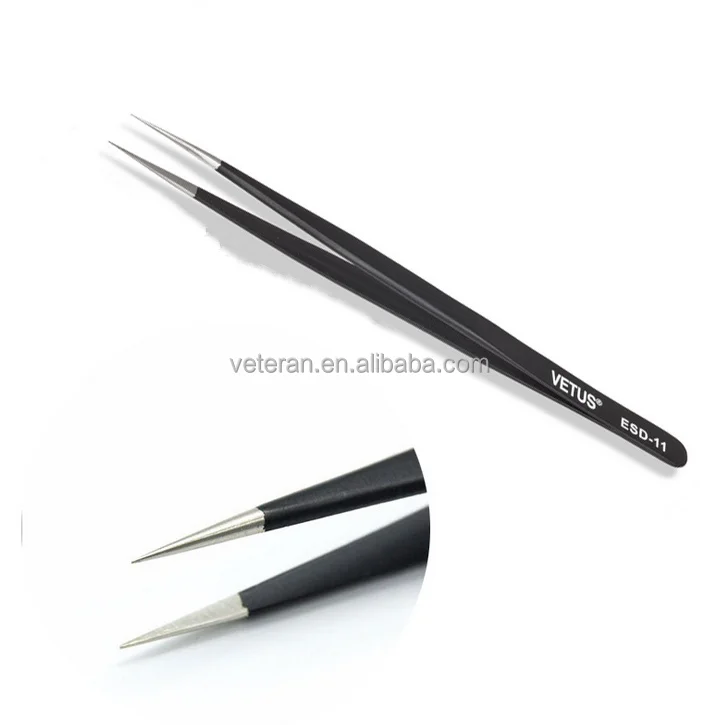 

Veteran China factory high quality lash extension tweezers custom eyelash extension tweezers wholesale, Black or custom