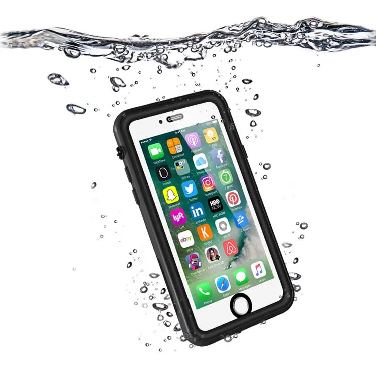 

Fashion design 360 shockproof clear waterproof phone case for iphone 7